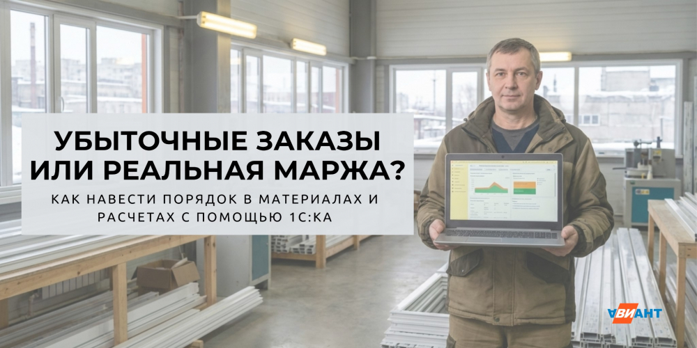 Автоматизация производства в 1С Комплексная автоматизация: кейс из Новосибирска с ростом контроля маржи и запасов